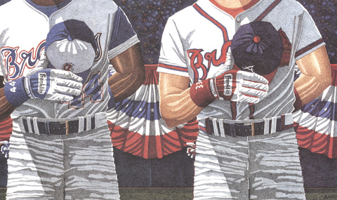 DWIGHT BAIRD Home Of The Brave, 1994 - Signed