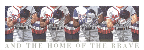 DWIGHT BAIRD Home Of The Brave, 1994 - Signed