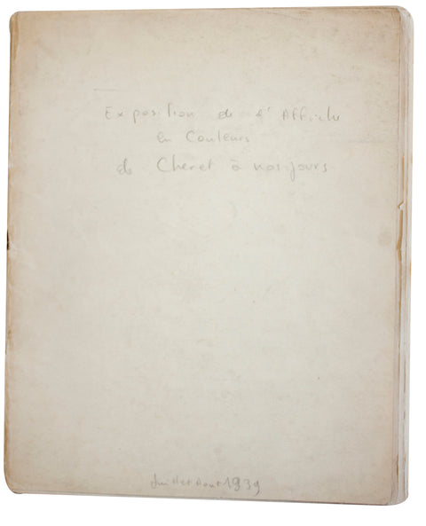 Exposition de l'Affiche en couleurs de Cheret a nos jours, 1939