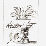 SAUL STEINBERG Illustration IV from "All Except You", 1983