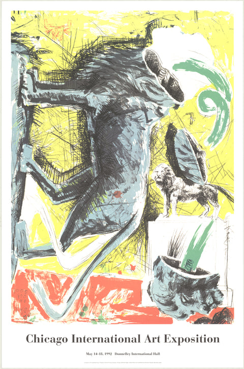 ANDRES NAGEL Chicago International Art Exposition, Donnelley International Hall, 1992