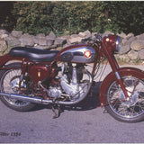 FORLAG HAKAN ERIKSSON BSA B33 500c 1954, 1974