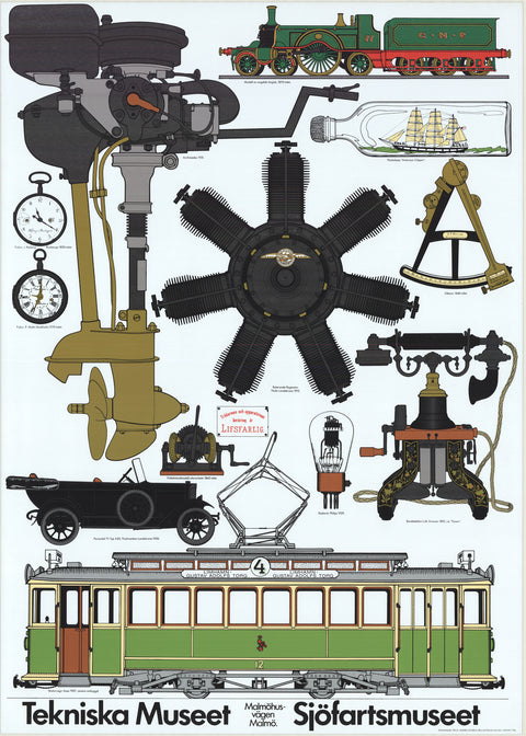 ANDERS OSTERLIN Motorvagn Asea, 1985