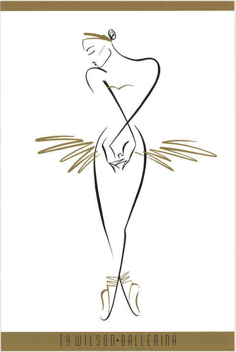 TY WILSON Ballerina, 1991