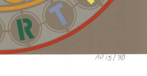 ROBERT INDIANA The Metamorphosis of Norma Jean Mortenson, 1997 - Signed