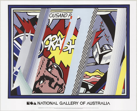 ROY LICHTENSTEIN Reflections on Crash, 2013