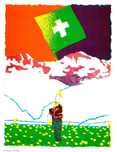 SAMUEL BURI Untitled Composition, 1967