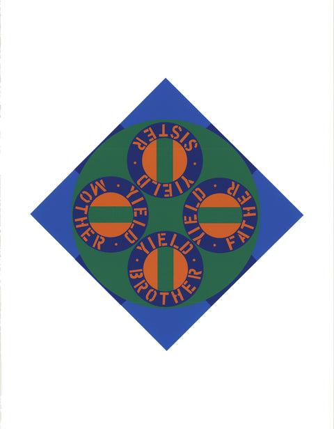 ROBERT INDIANA Yield Brother #2, 1997