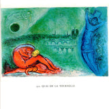 MARC CHAGALL Quai de la Tournelle, 1963