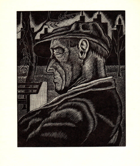 GEORGE BARFORD In Central Park, 1938