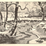 BENSON B MOORE Frozen Streams, 1936