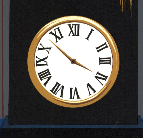 FELIX LABISSE L'Horloge (The Clock), 1980 - Signed