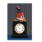 FELIX LABISSE L'Horloge (The Clock), 1980 - Signed