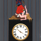 FELIX LABISSE L'Horloge (The Clock), 1980 - Signed