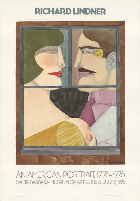 RICHARD LINDNER An American Portrait, 1976