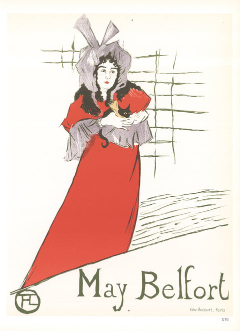 HENRI DE TOULOUSE-LAUTREC May Belfort, 1966