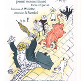 HENRI DE TOULOUSE-LAUTREC La Vache Enragee, 1966