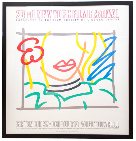 TOM WESSELMANN Monica, 23rd New York Film Festival, 1985