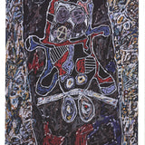 JEAN DUBUFFET Automobile a la route noire, 2016