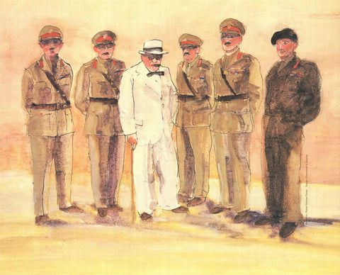 ROBERT ANDREW PARKER Churchill and the Generals, 1981
