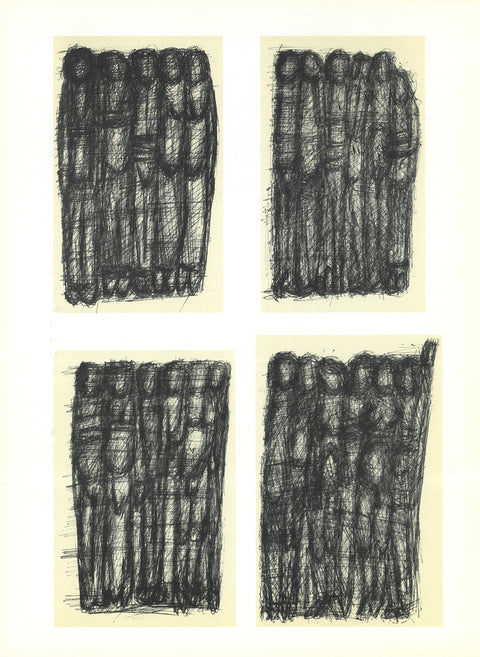 RODOLPHE RAOUL UBAC Five Figures Square, 1966
