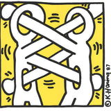 KEITH HARING Art Attack on AIDS, 1988