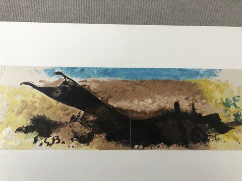 GEORGES BRAQUE La Charrue, 1960