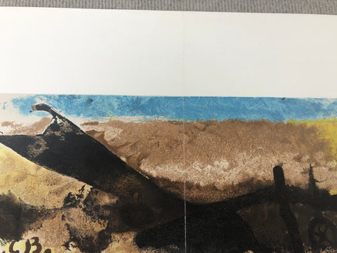 GEORGES BRAQUE La Charrue, 1960