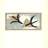 GEORGES BRAQUE En Vol, 1959