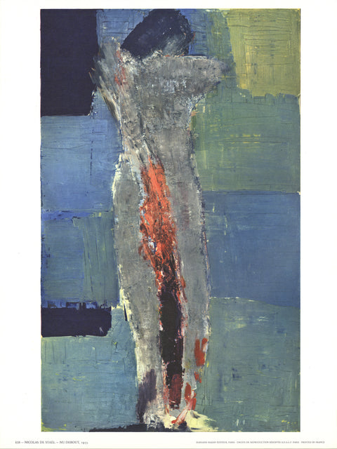 NICOLAS DE STAEL Standing Nude, 1968