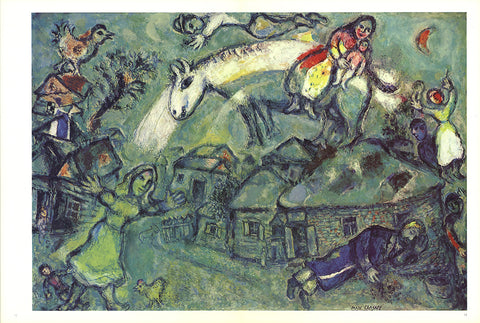 MARC CHAGALL The Villagers, Vitebsk, 1969