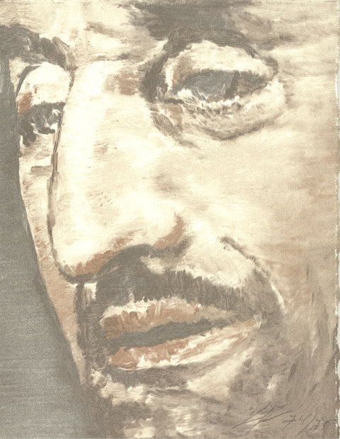 LUC TUYMANS The Nose/ Le Nez, 2014 - Signed