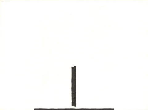 IGOR GITLIN Arranged Lines, 1986 - Signed