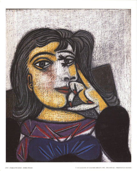 PABLO PICASSO Dora Maar, 1986