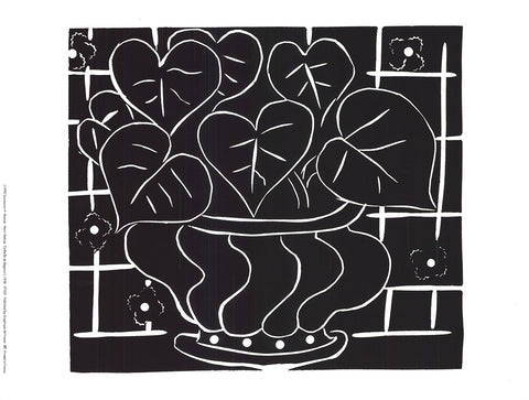 HENRI MATISSE Basket of Begonias, 1990