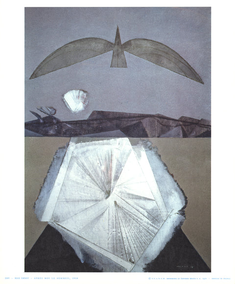 MAX ERNST After I Sleep, 1970