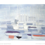 NICOLAS DE STAEL Boats in the Harbour, 1986