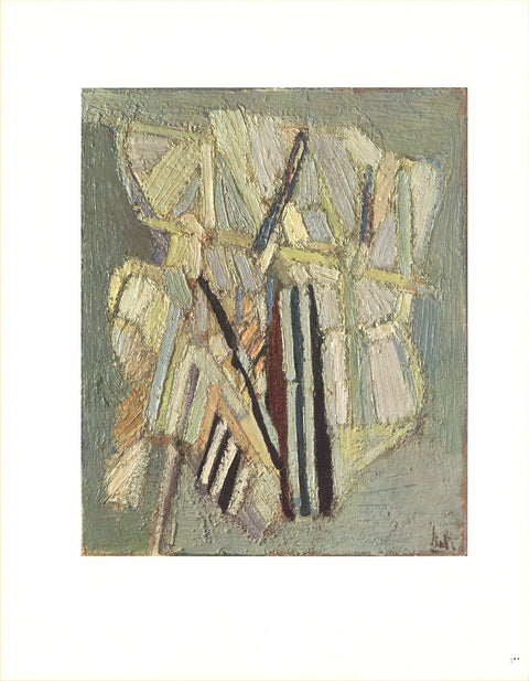 NICOLAS DE STAEL Painting #1, 1983