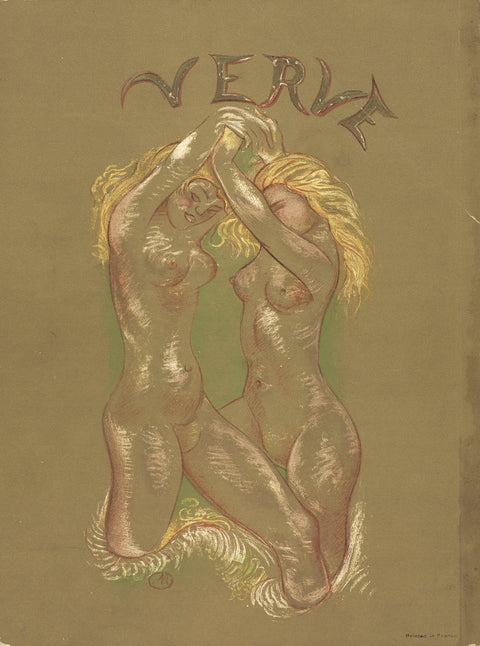 ARISTIDE MAILLOL Verve (Cover Only), 1939