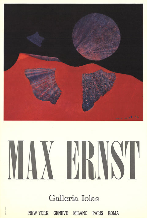 MAX ERNST Galleria Iolas, 1972