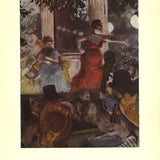 EDGAR DEGAS Cafe Concert: At Les Ambassadeurs