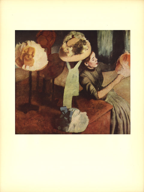 EDGAR DEGAS The Millinery Shop