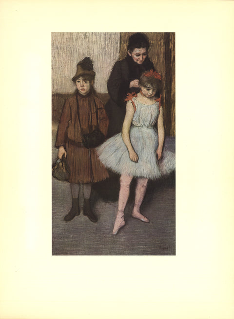 EDGAR DEGAS The Mante Family with a Dancer