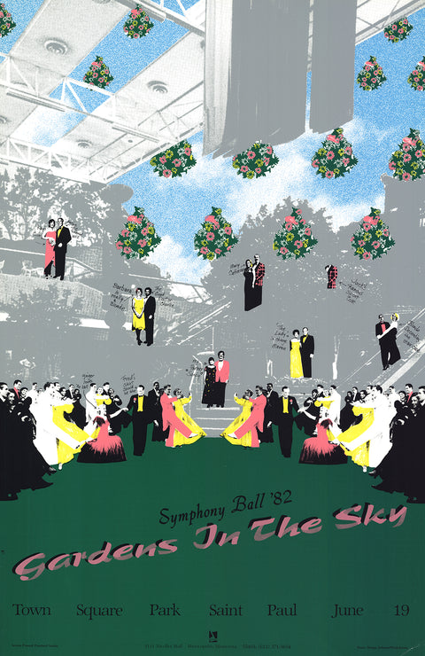JOHNSON PLUS JOHNSON Symphony Ball 82: Gardens in the Sky, 1982