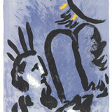 MARC CHAGALL Moses and the Tablets, 1960