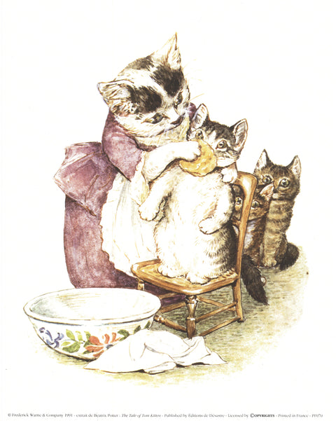 BEATRIX POTTER The Tale of Tom Kitten, 1991