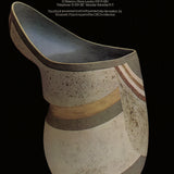 ELIZABETH FRITSCH Handbuilt stoneware Bowl, 1989