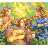 KARIN SCHAEFERS Three Women Playing Music, 1982 - Signed