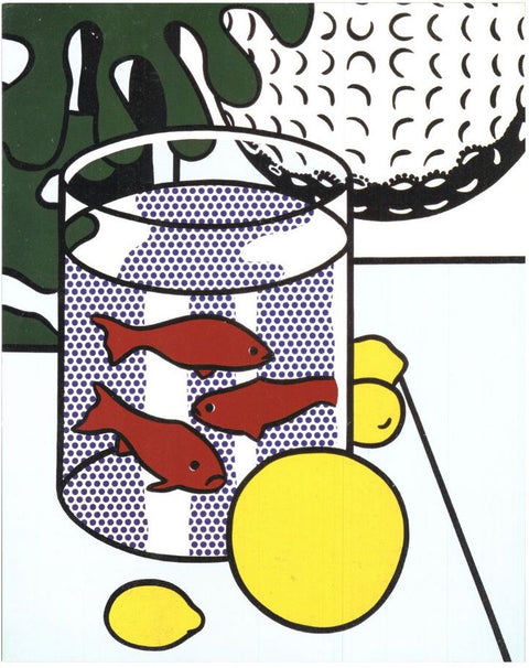 ROY LICHTENSTEIN Still Life with Goldfish Bowl, 1981