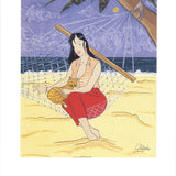 JOSE-LUIS QUIJANO Sur La Plage, 1990
